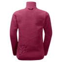 Фліс Jack Wolfskin MOONRISE PAW JACKET K 1607662_2501 Червоно-малиновий