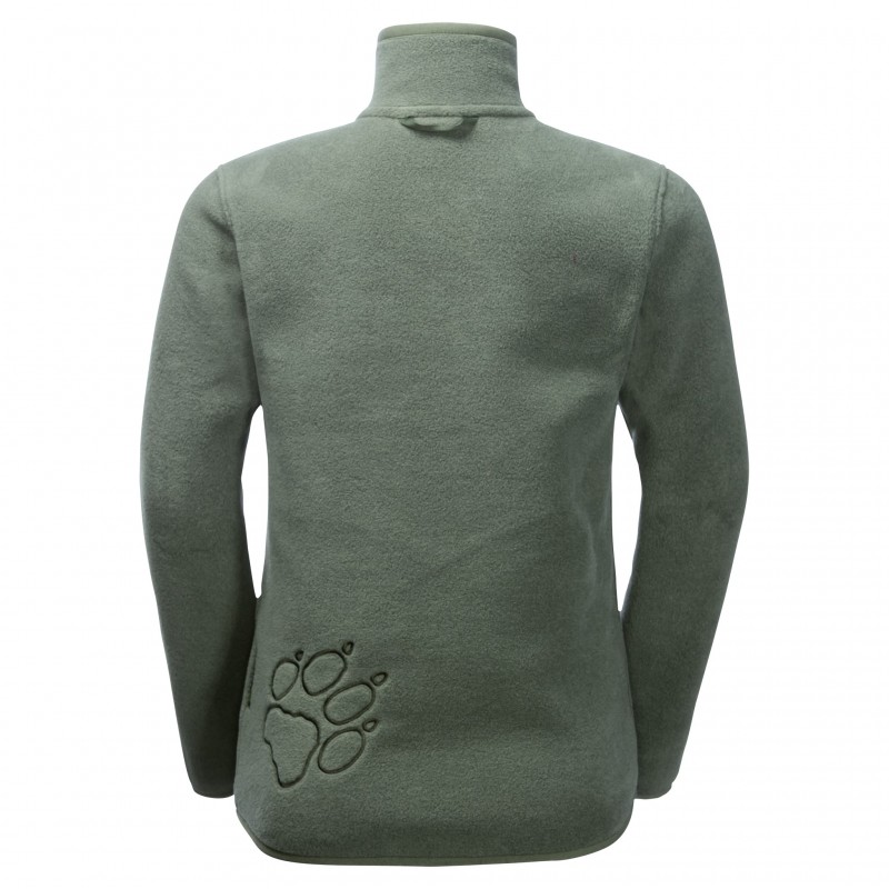 Фліс Jack Wolfskin MOONRISE PAW JACKET K 1607662_5032 Темно-зелений