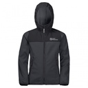 Шел Jack Wolfskin FOURWINDS JACKET KIDS 1608011_6352 Темно-сірий