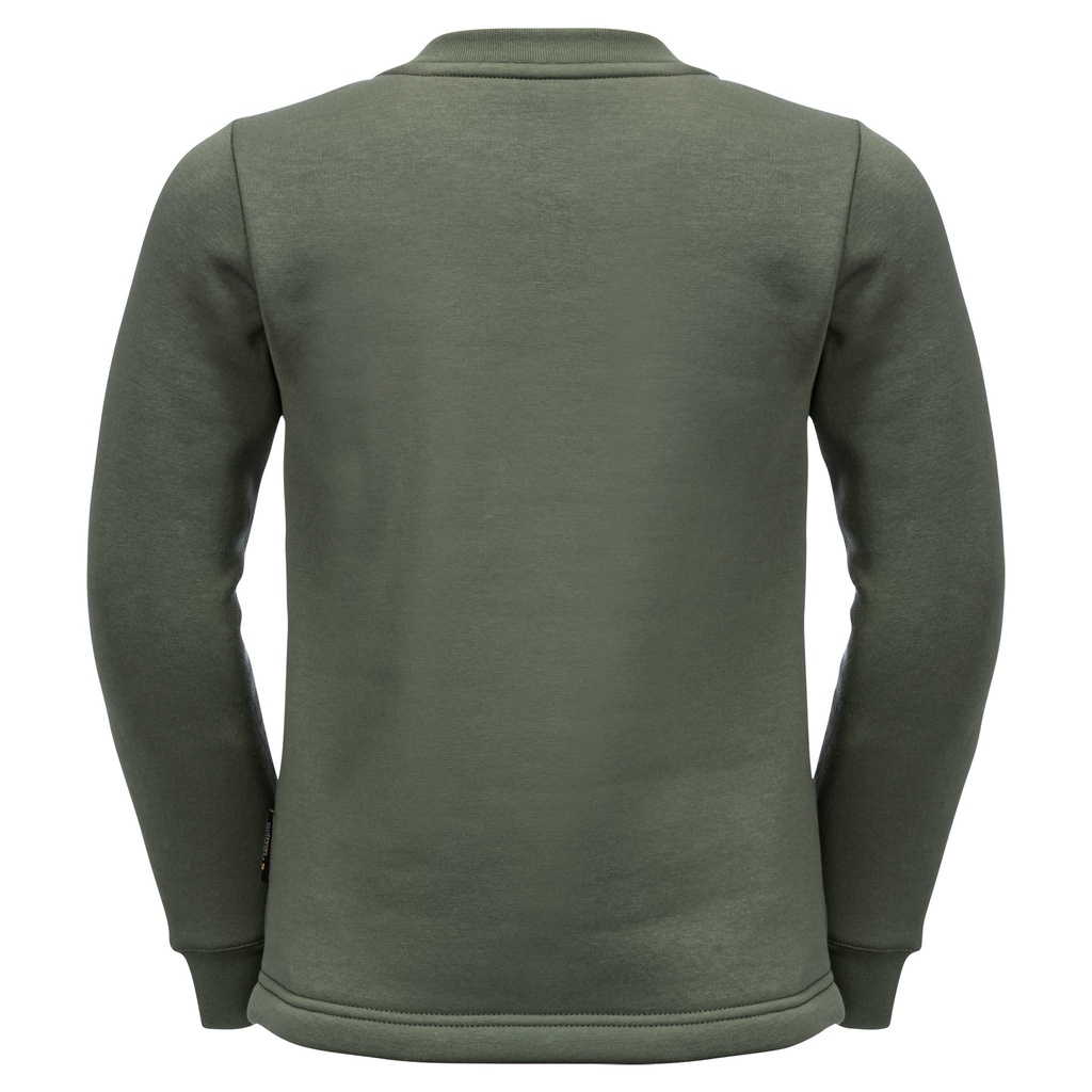 Толстовка Jack Wolfskin ANIMAL PULLOVER K 1609641_5032 Темно-зелений