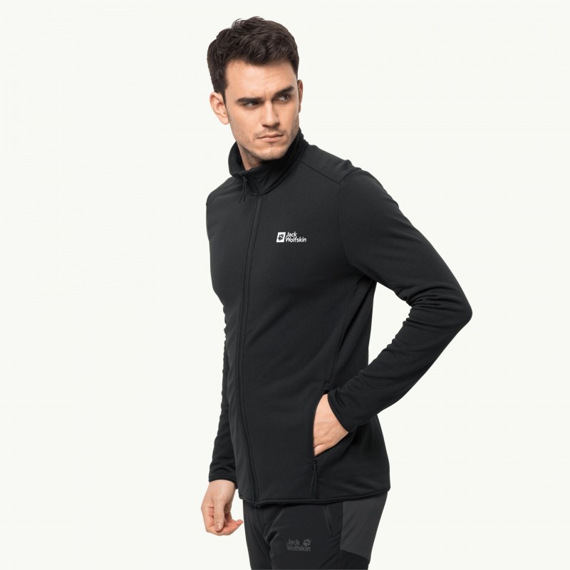 Фліс Jack Wolfskin PACK &amp; GO FZ M 1710671_6000 Чорний