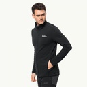 Фліс Jack Wolfskin PACK &amp; GO FZ M 1710671_6000 Чорний
