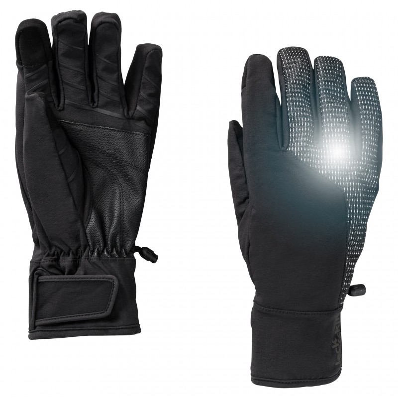 Рукавички Jack Wolfskin NIGHT HAWK GLOVES 1910071_6000 Чорний