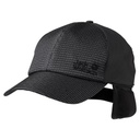 Кепка Jack Wolfskin NIGHT HAWK SHIELD CAP 1910671_6000 Чорний