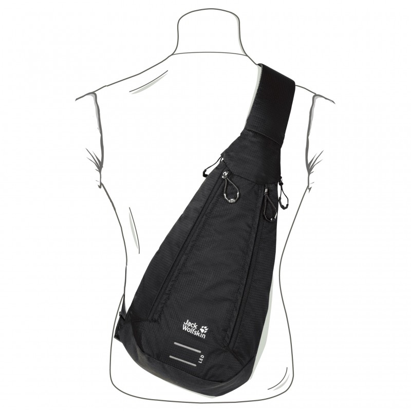 Рюкзак Jack Wolfskin DELTA BAG AIR 2008652_6000 Чорний