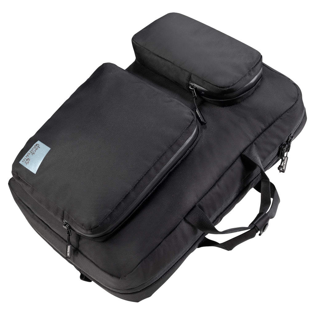 Рюкзак Jack Wolfskin NEW YORK 2IN1 FLIPBAG 2010321_6666 Чорний