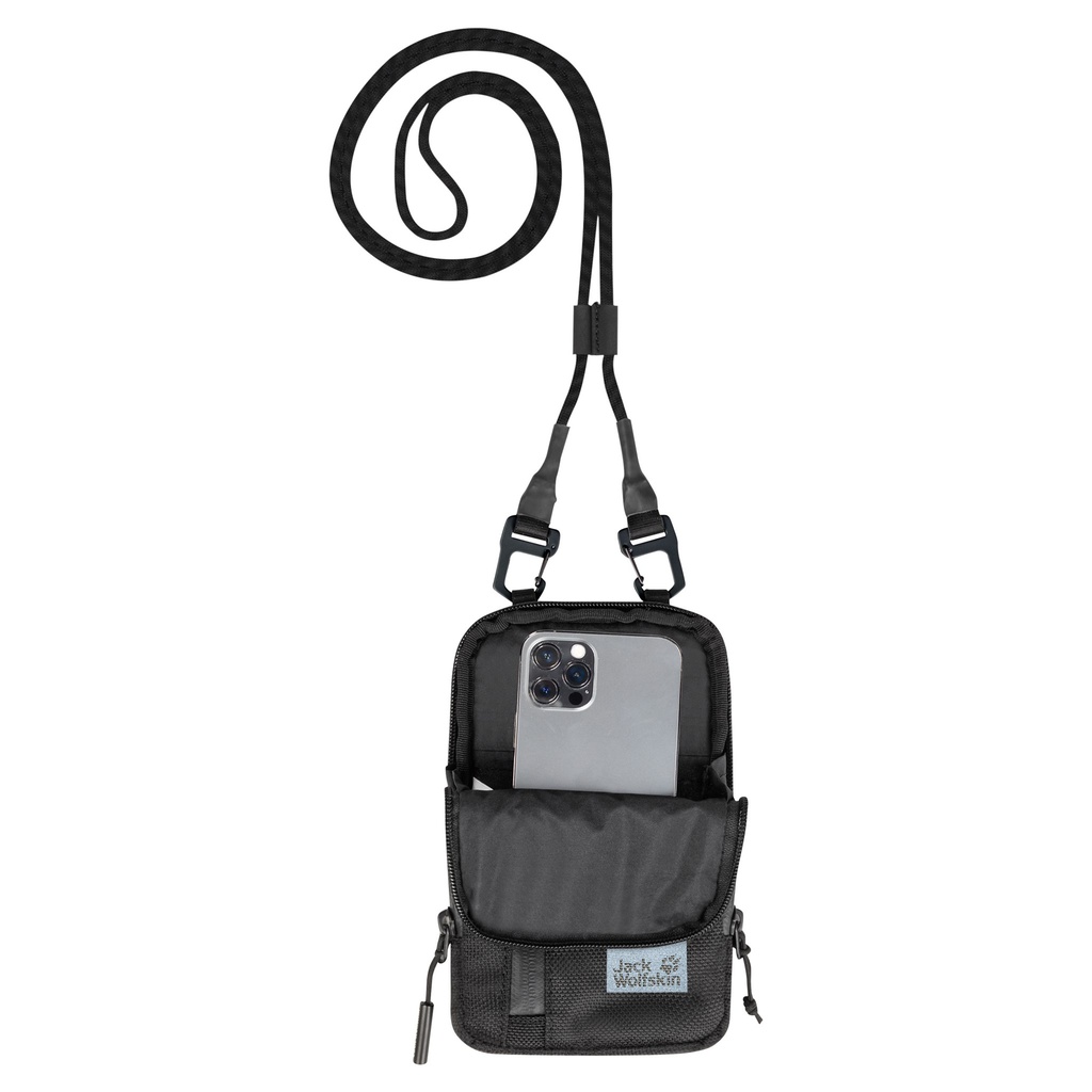 Сумка Jack Wolfskin FRANKFURT PHONE POUCH 2010411_6666 Чорний