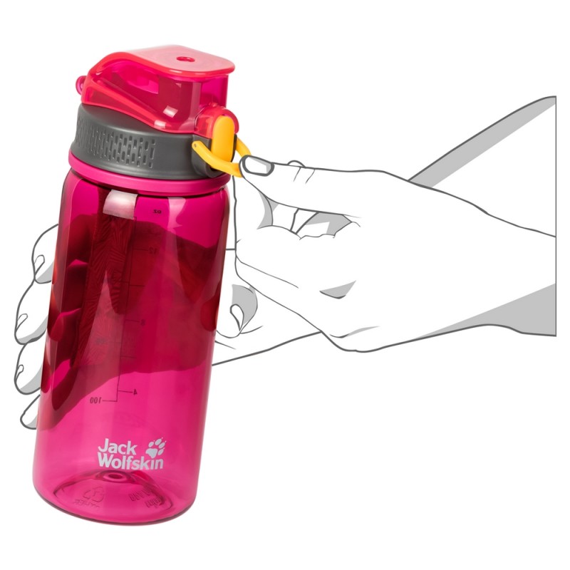 Пляшка Jack Wolfskin KIDS TRITAN BOTTLE 0,5 8006471_2010 Фуксія