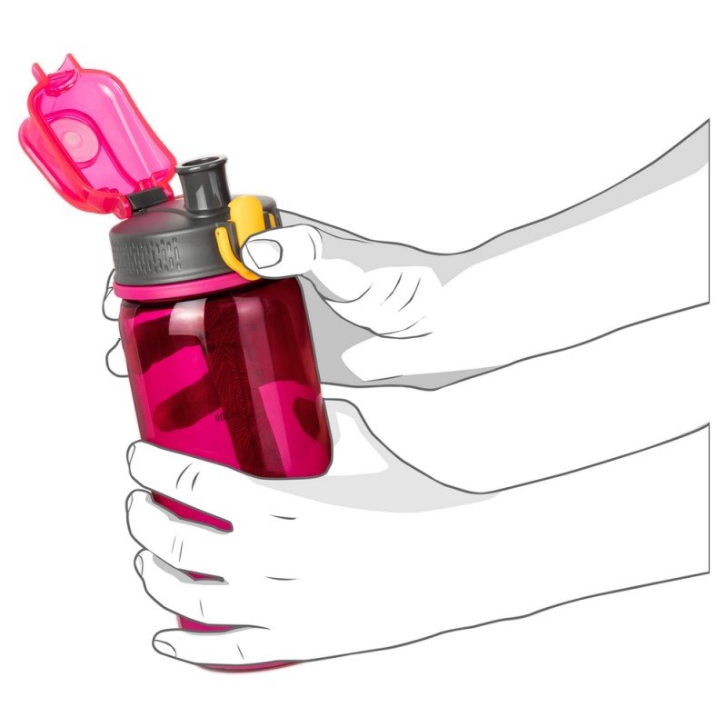 Пляшка Jack Wolfskin KIDS TRITAN BOTTLE 0,5 8006471_2010 Фуксія