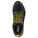 Напівчеревики трекінгові Jack Wolfskin FORCE STRIKER TEXAPORE LOW M 4038843_6055 Чорний, жовтий