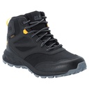 Черевики Jack Wolfskin WOODLAND TEXAPORE MID K 4042152_6055 Чорний, жовтий