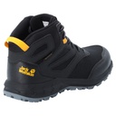 Черевики Jack Wolfskin WOODLAND TEXAPORE MID K 4042152_6055 Чорний, жовтий