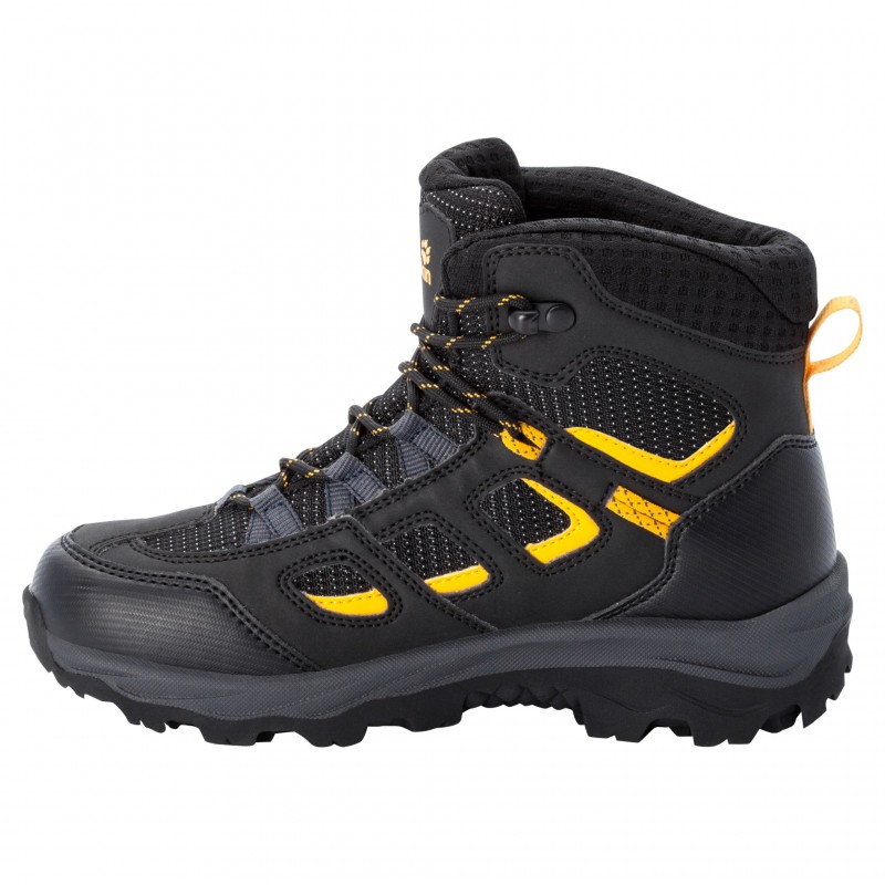 Черевики Jack Wolfskin VOJO TEXAPORE MID K 4042181_6361 Чорний, жовтий