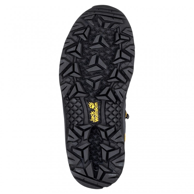 Черевики Jack Wolfskin VOJO TEXAPORE MID K 4042181_6361 Чорний, жовтий
