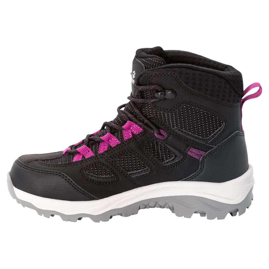 Черевики Jack Wolfskin VOJO TEXAPORE MID K 4042181_6381 Темно-сірий, рожевий