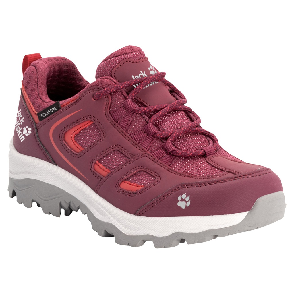 Напівчеревики Jack Wolfskin VOJO TEXAPORE LOW K 4042191_2822 Бордовий, червоний