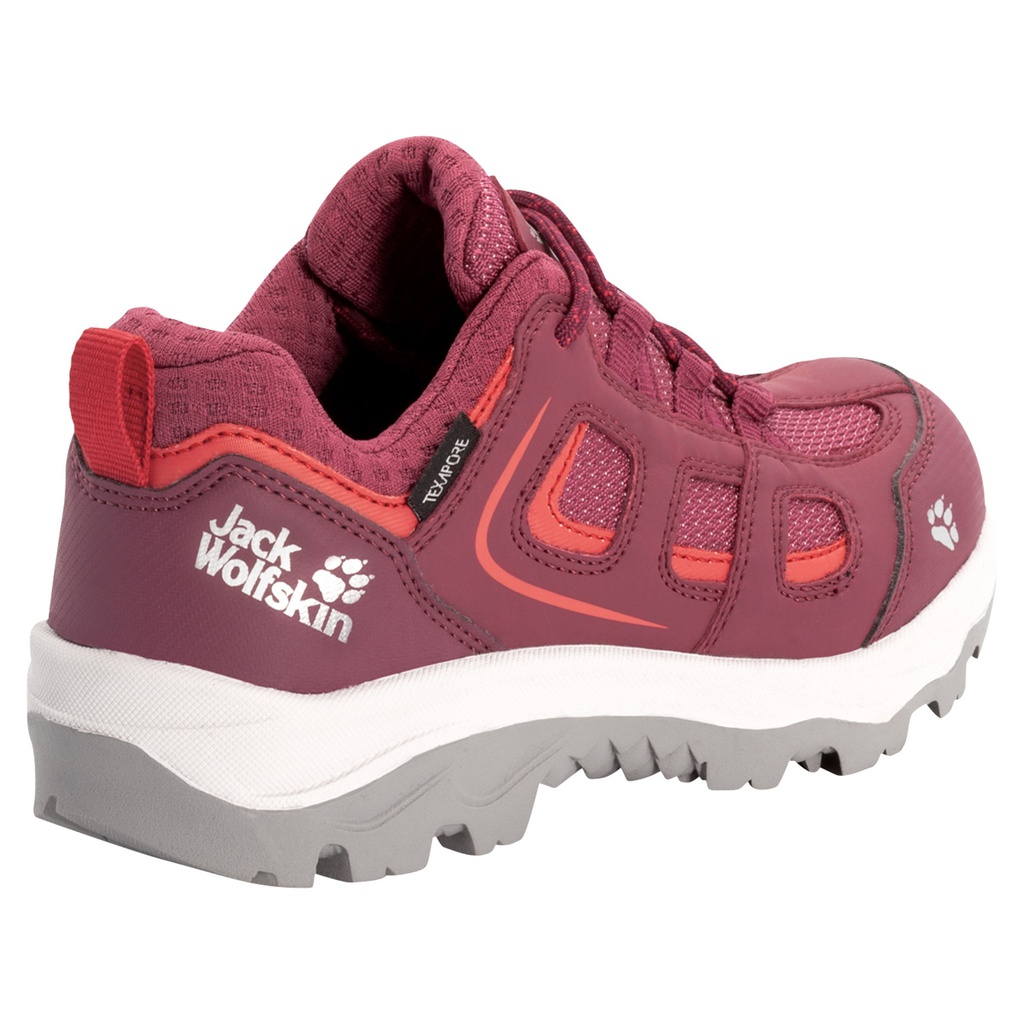Напівчеревики Jack Wolfskin VOJO TEXAPORE LOW K 4042191_2822 Бордовий, червоний