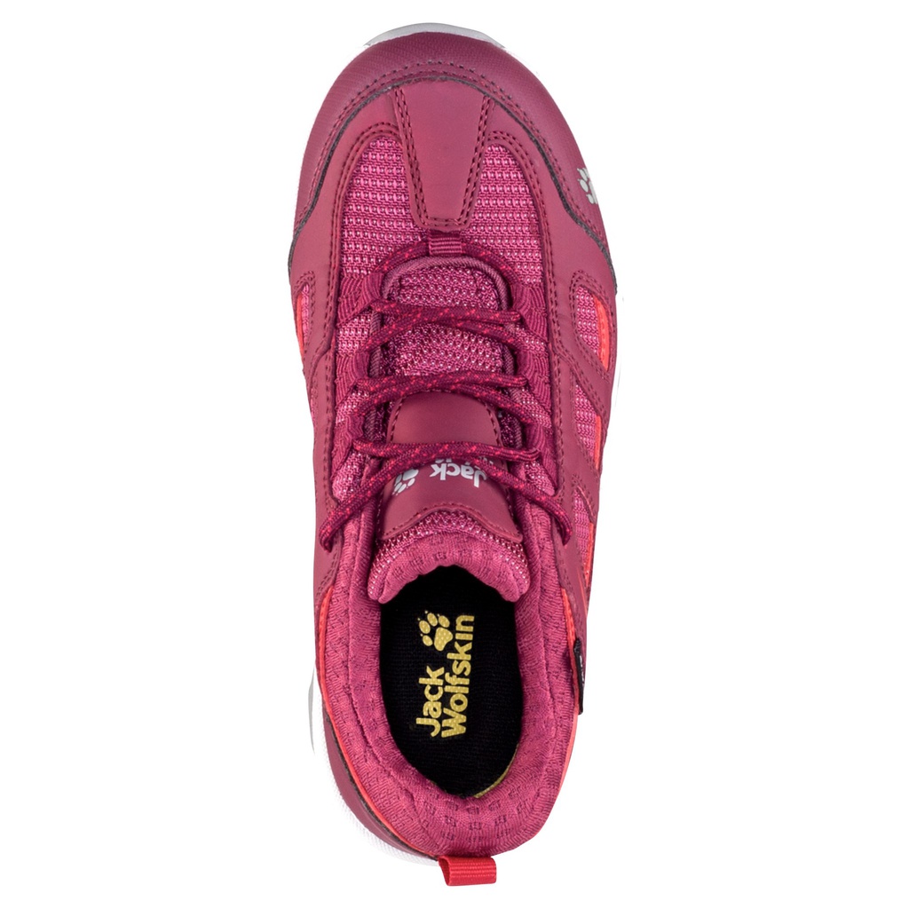Напівчеревики Jack Wolfskin VOJO TEXAPORE LOW K 4042191_2822 Бордовий, червоний
