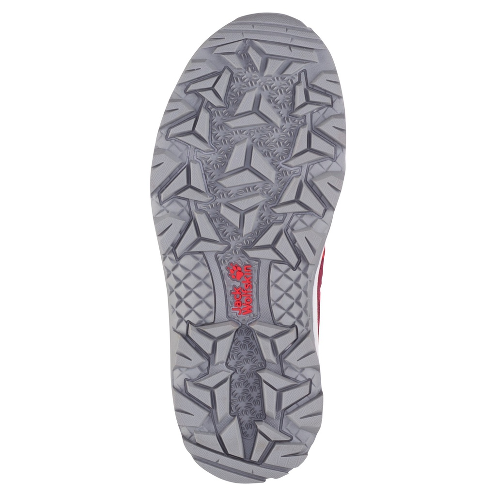 Напівчеревики Jack Wolfskin VOJO TEXAPORE LOW K 4042191_2822 Бордовий, червоний