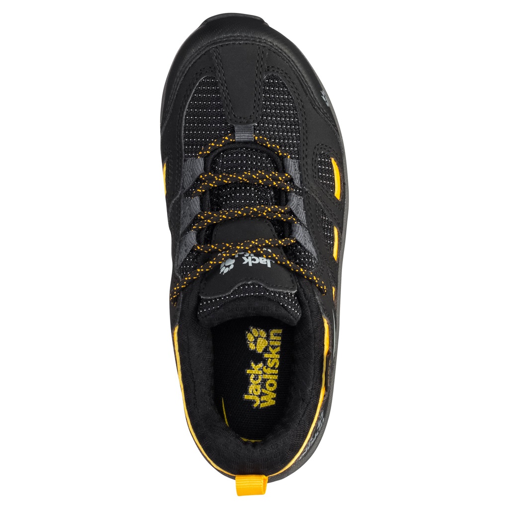 Напівчеревики Jack Wolfskin VOJO TEXAPORE LOW K 4042191_6361 Чорний, жовтий