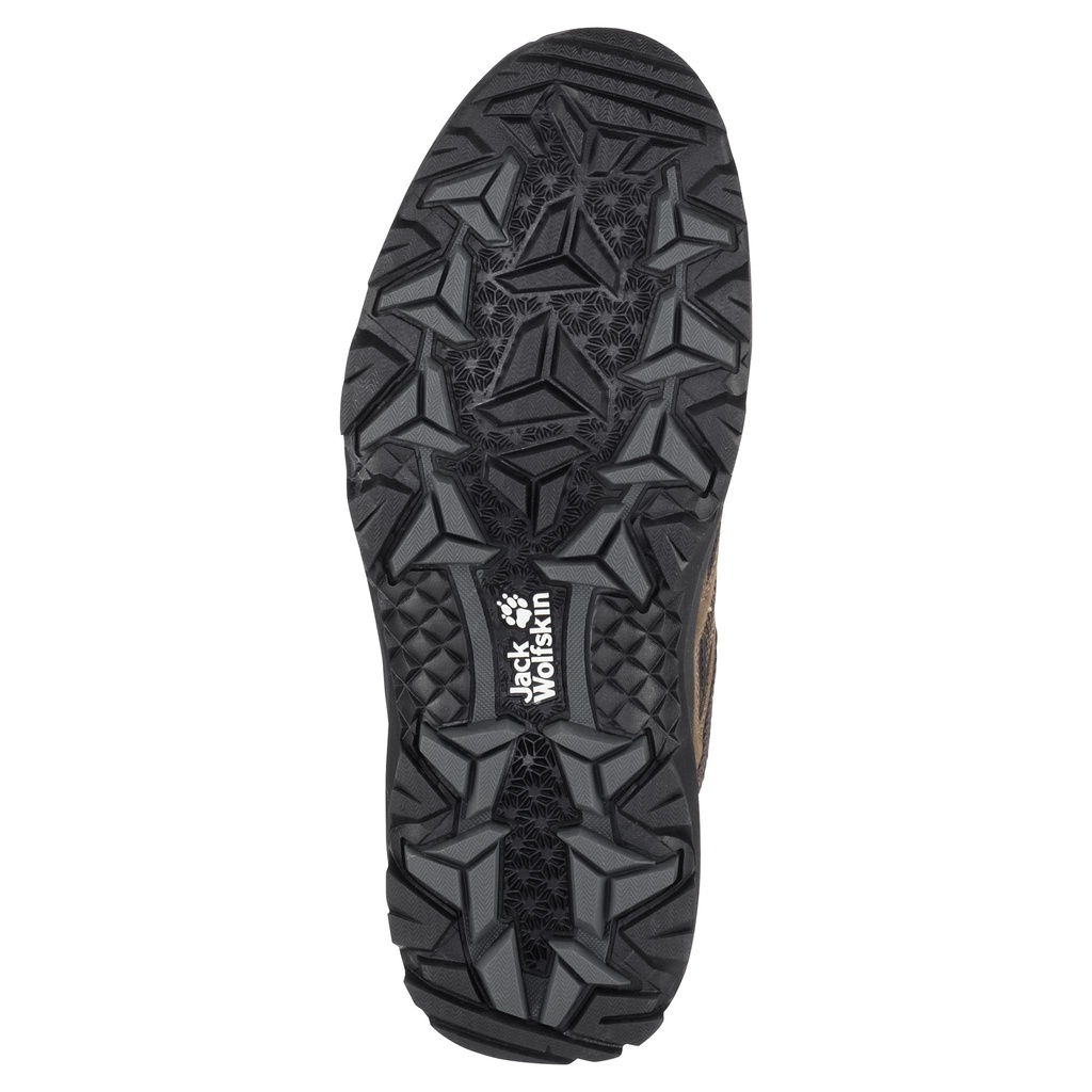Напівчеревики трекінгові Jack Wolfskin VOJO 3 TEXAPORE LOW M 4042441_4287 Хакі, темно-сірий