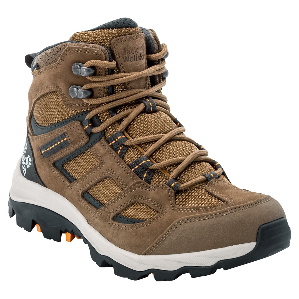 Черевики трекінгові Jack Wolfskin VOJO 3 TEXAPORE MID W 4042471_5238 Коричневий, темно-сірий