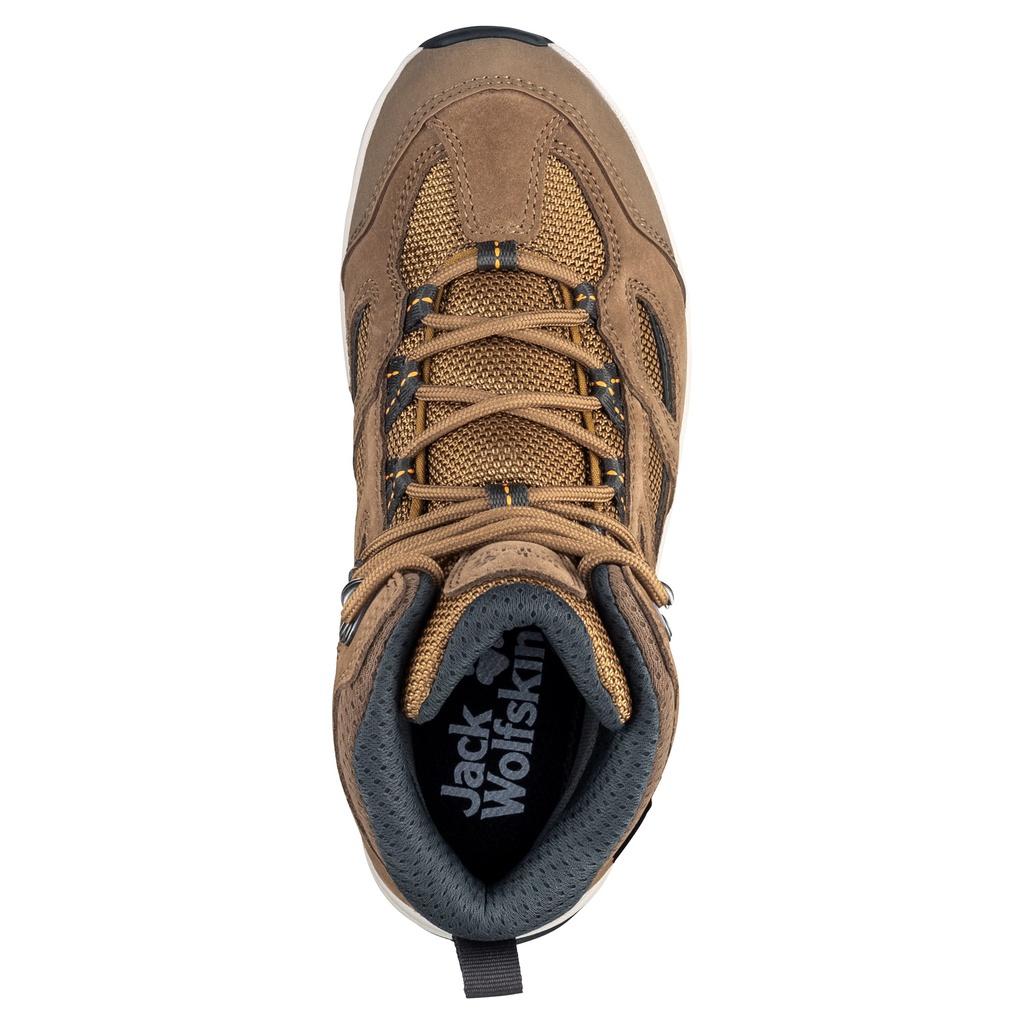 Черевики трекінгові Jack Wolfskin VOJO 3 TEXAPORE MID W 4042471_5238 Коричневий, темно-сірий