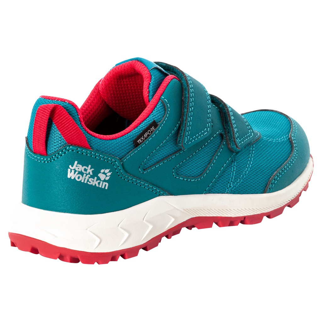 Кросівки демі Jack Wolfskin WOODLAND TEXAPORE LOW VC K 4046351_8166 Бірюзовий, рожевий