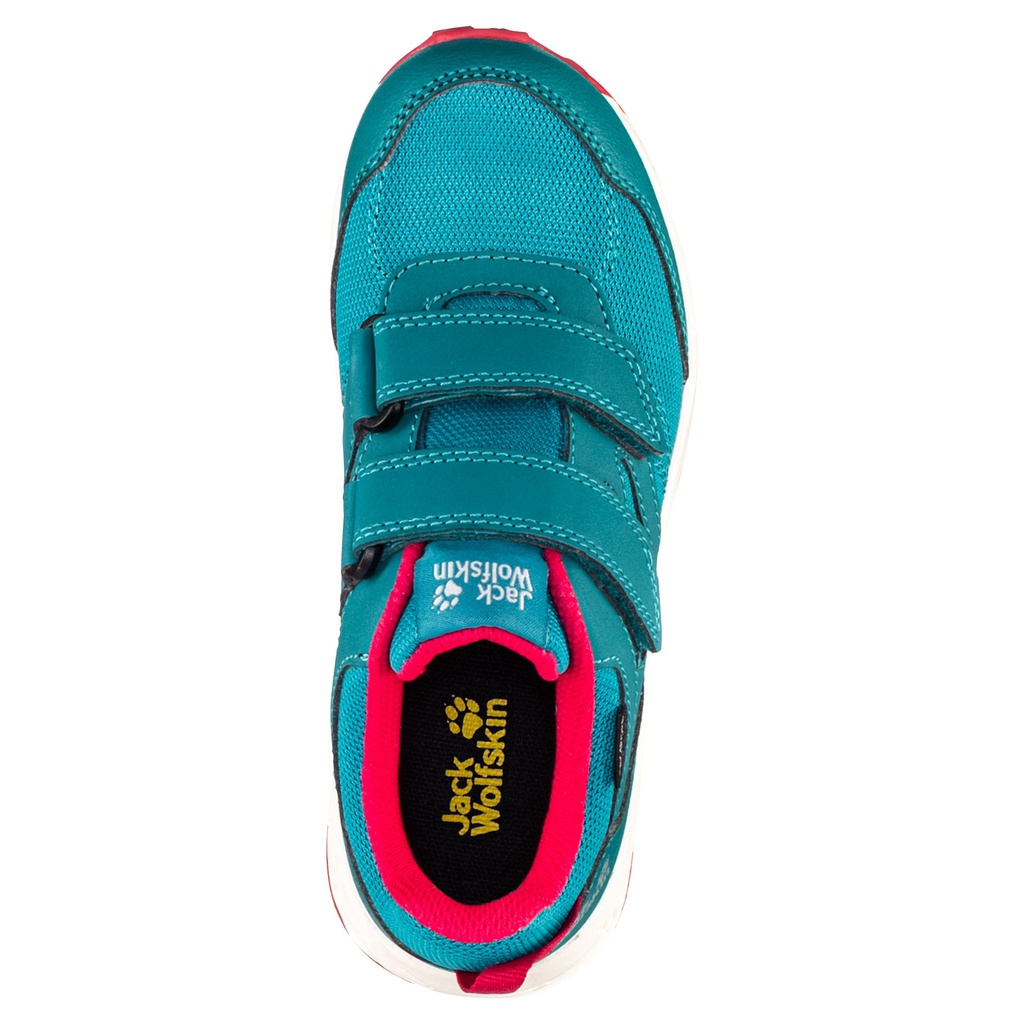 Кросівки демі Jack Wolfskin WOODLAND TEXAPORE LOW VC K 4046351_8166 Бірюзовий, рожевий