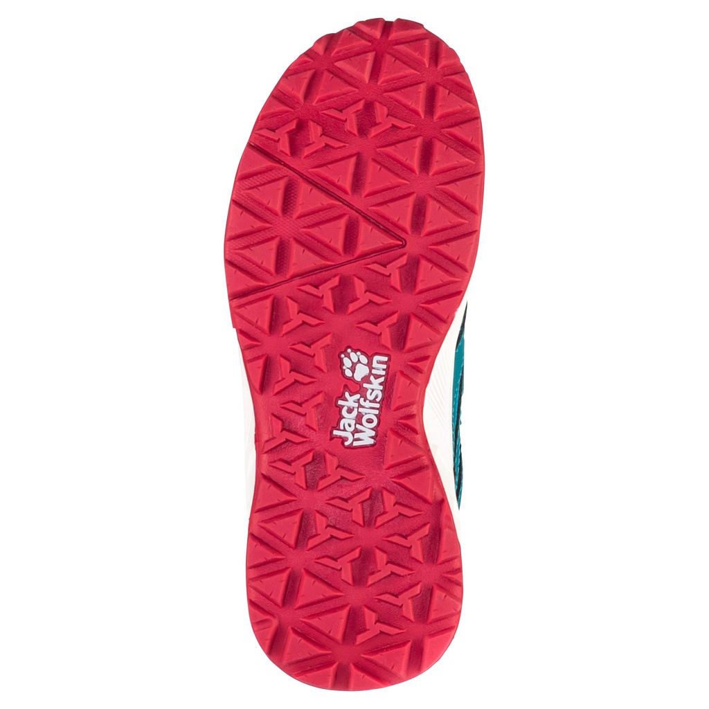 Кросівки демі Jack Wolfskin WOODLAND TEXAPORE LOW VC K 4046351_8166 Бірюзовий, рожевий