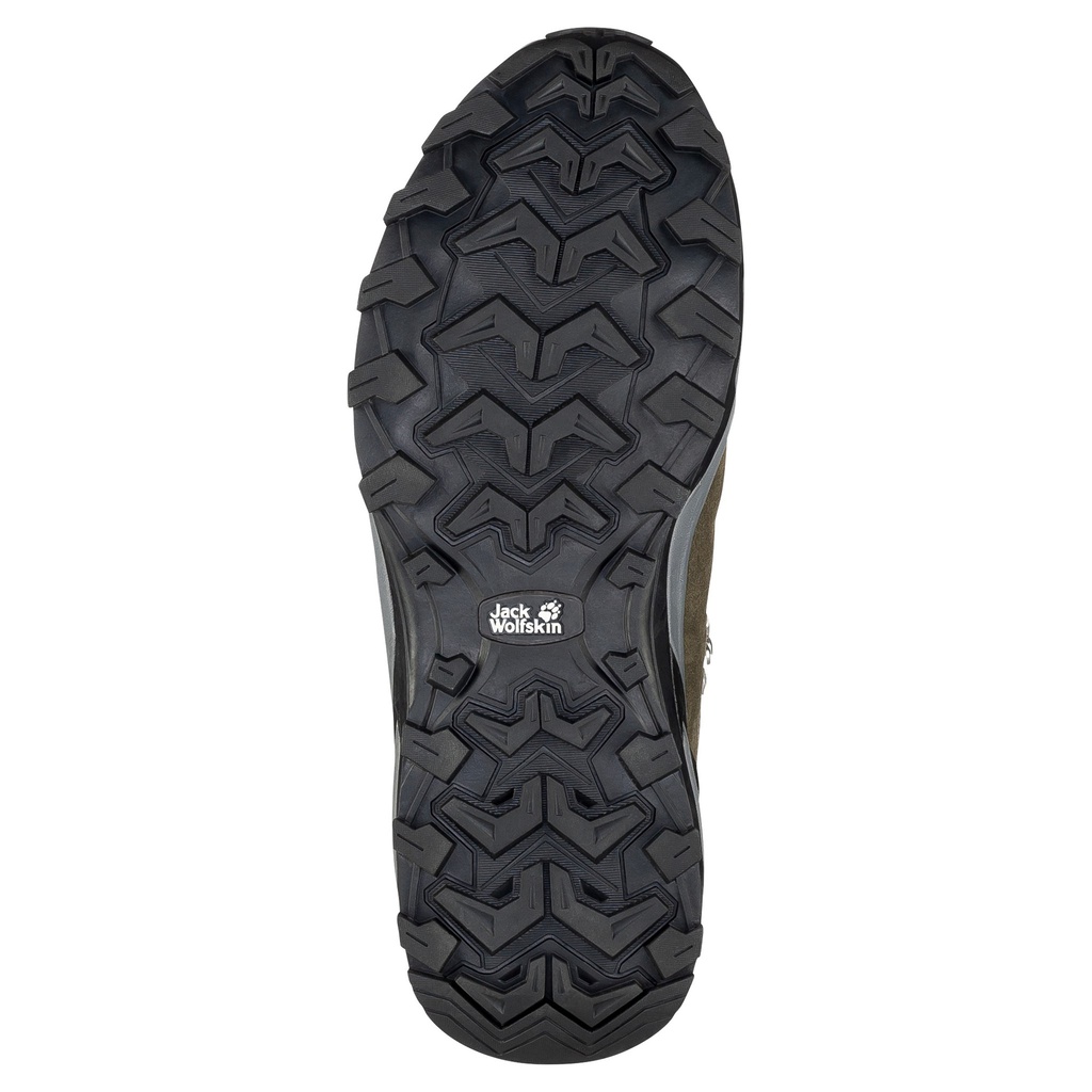 Черевики Jack Wolfskin REFUGIO TEXAPORE MID M 4049841_4287 Хакі, темно-сірий