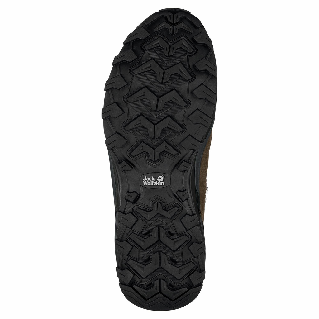 Черевики Jack Wolfskin REFUGIO TEXAPORE MID M 4049841_5298 Коричневий, темно-сірий