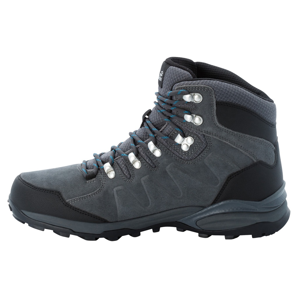 Черевики Jack Wolfskin REFUGIO TEXAPORE MID M 4049841_6129 Сірий, чорний