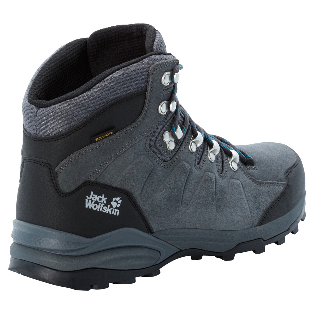 Черевики Jack Wolfskin REFUGIO TEXAPORE MID M 4049841_6129 Сірий, чорний