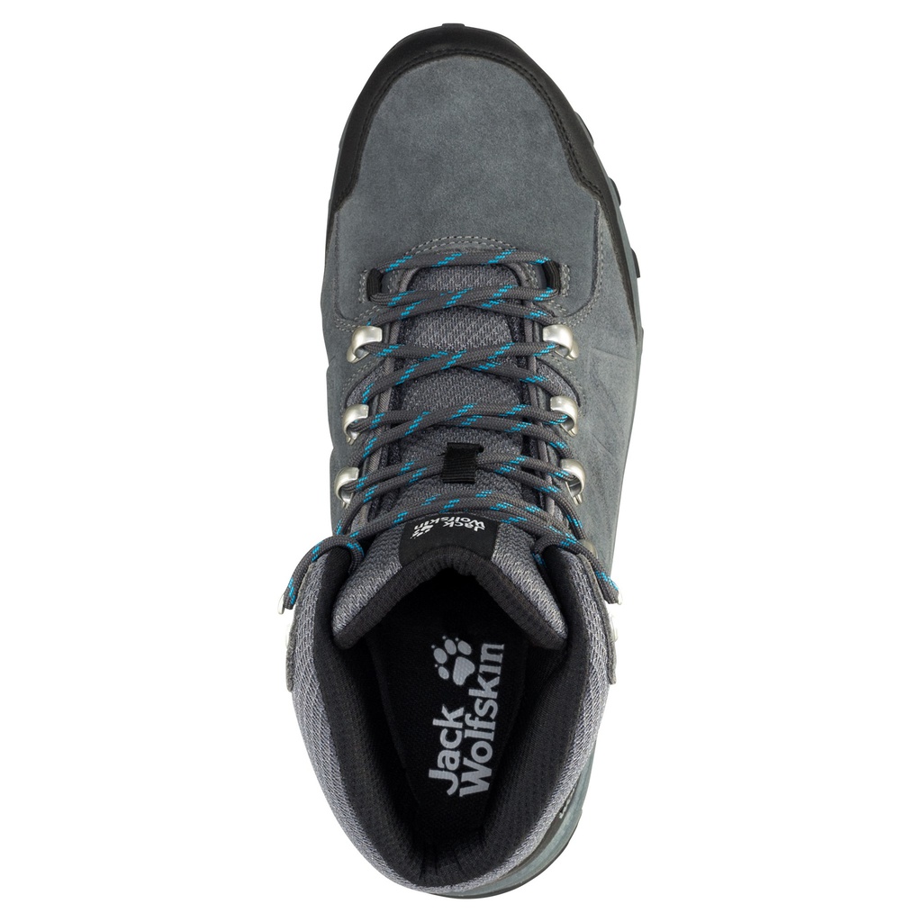 Черевики Jack Wolfskin REFUGIO TEXAPORE MID M 4049841_6129 Сірий, чорний