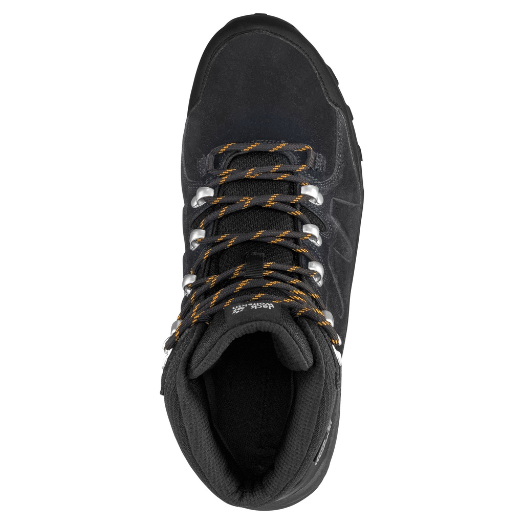 Черевики Jack Wolfskin REFUGIO TEXAPORE MID M 4049841_6357 Чорний, темно-сірий