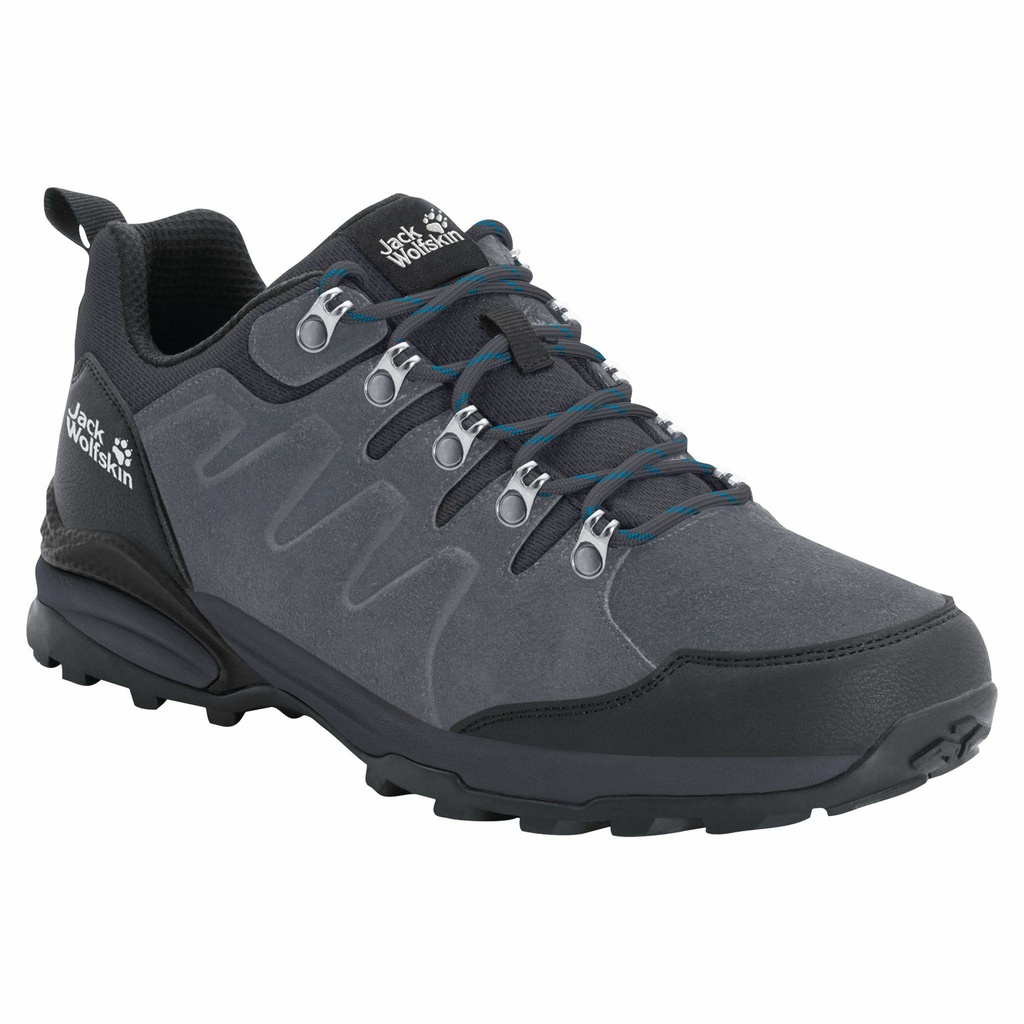 Напівчеревики Jack Wolfskin REFUGIO TEXAPORE LOW M 4049851_6129 Сірий, чорний