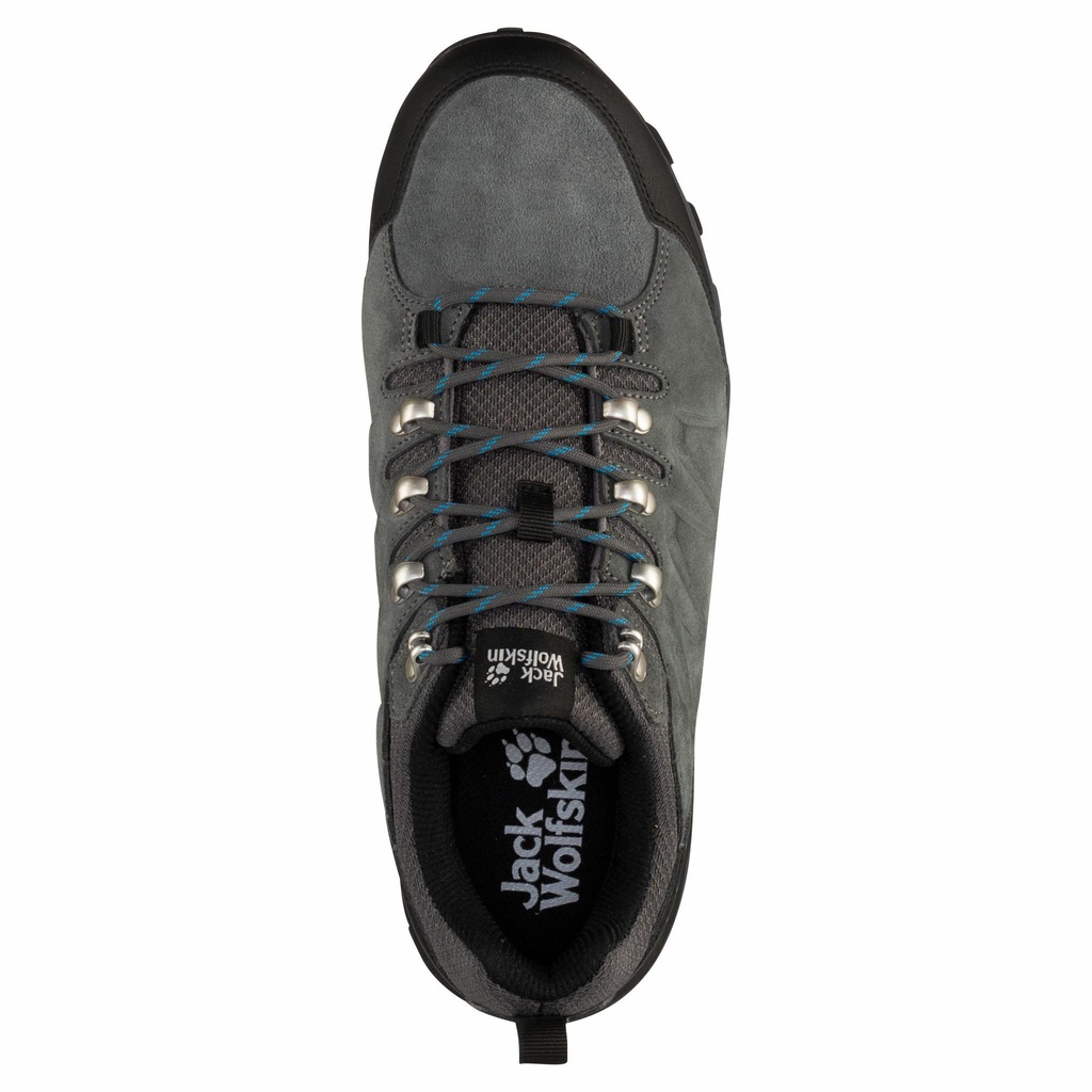 Напівчеревики Jack Wolfskin REFUGIO TEXAPORE LOW M 4049851_6129 Сірий, чорний
