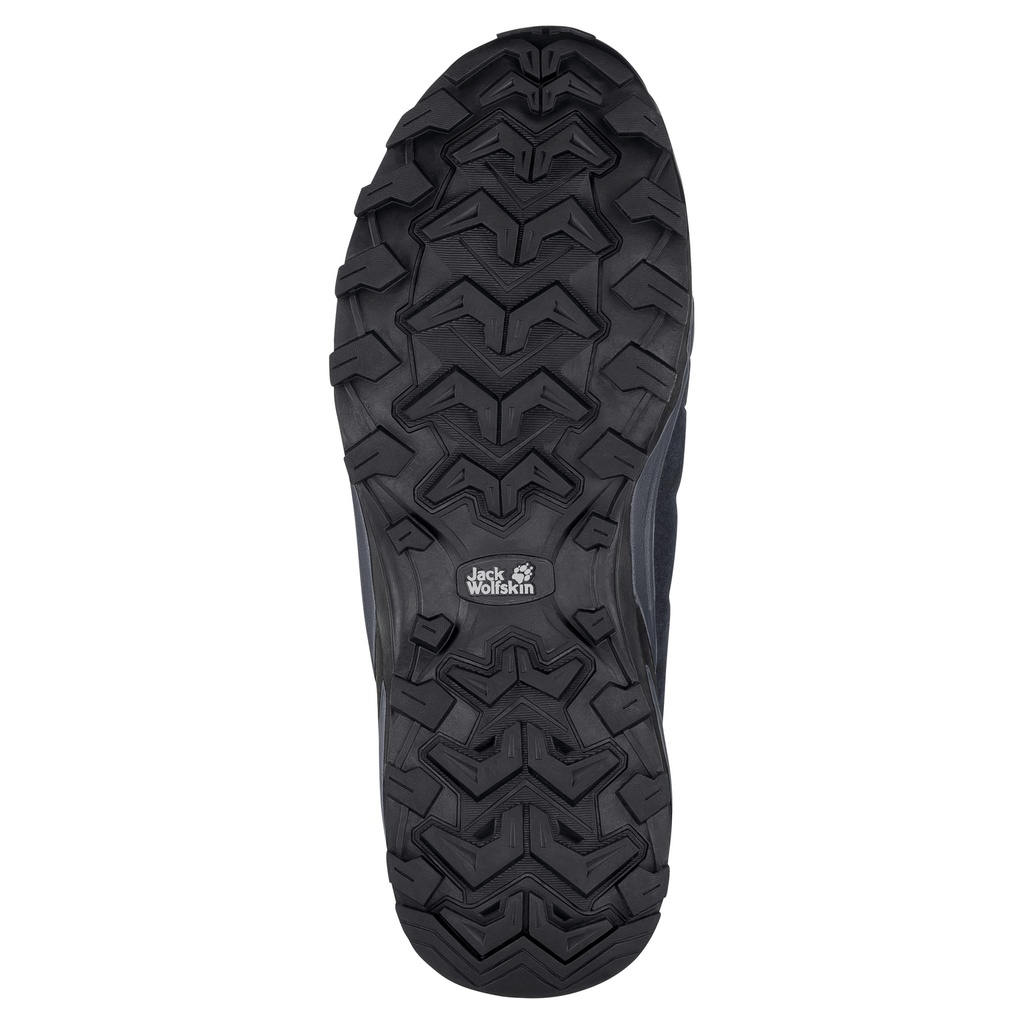 Напівчеревики Jack Wolfskin REFUGIO TEXAPORE LOW M 4049851_6357 Чорний, темно-сірий
