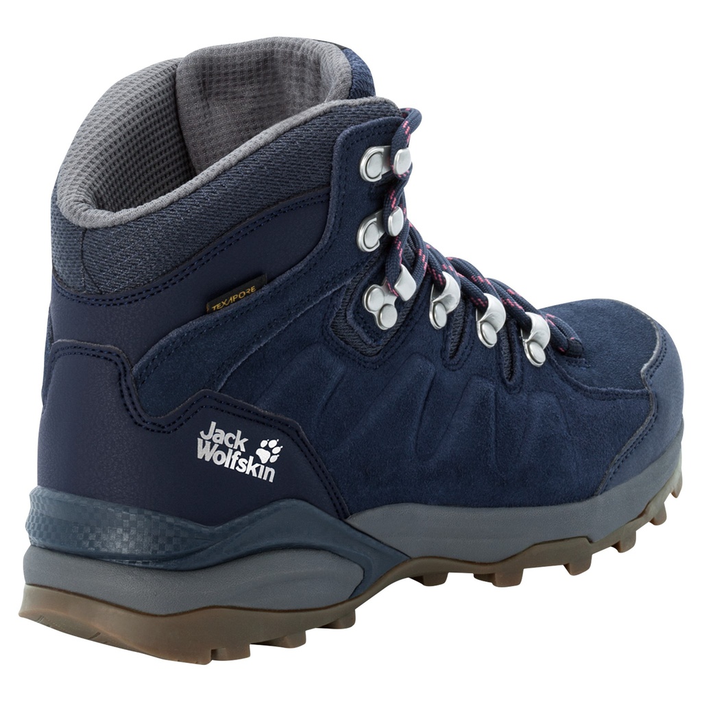 Черевики Jack Wolfskin REFUGIO TEXAPORE MID W 4050871_1199 Темно-синій, сірий