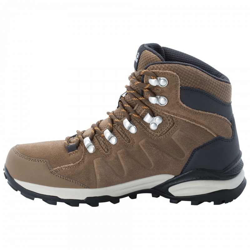 Черевики Jack Wolfskin REFUGIO TEXAPORE MID W 4050871_5238 Коричневый
