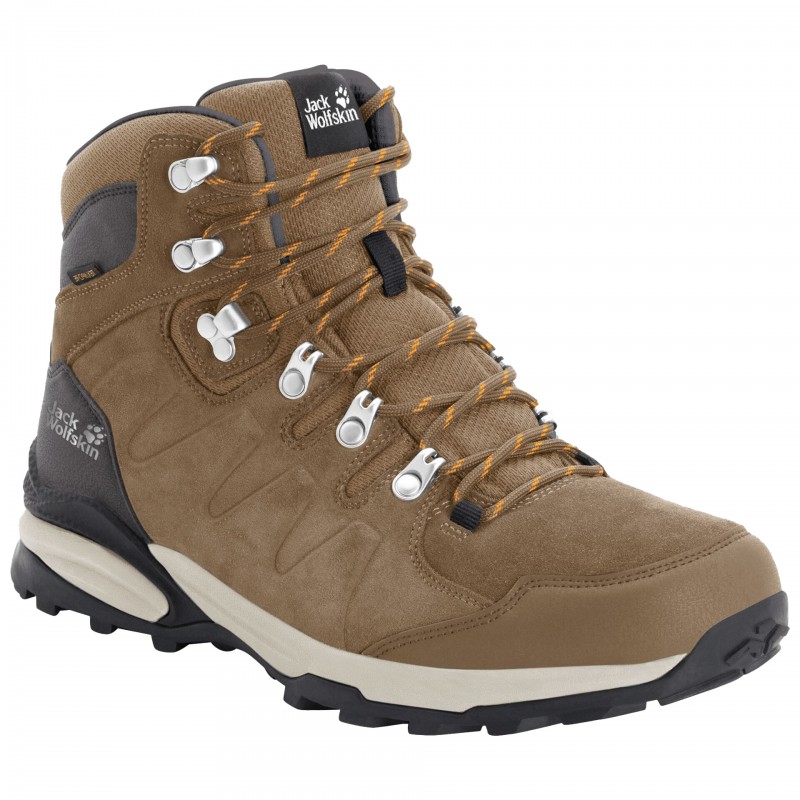 Черевики Jack Wolfskin REFUGIO TEXAPORE MID W 4050871_5238 Коричневый
