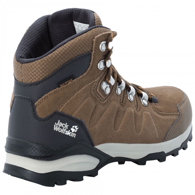 Черевики Jack Wolfskin REFUGIO TEXAPORE MID W 4050871_5238 Коричневый