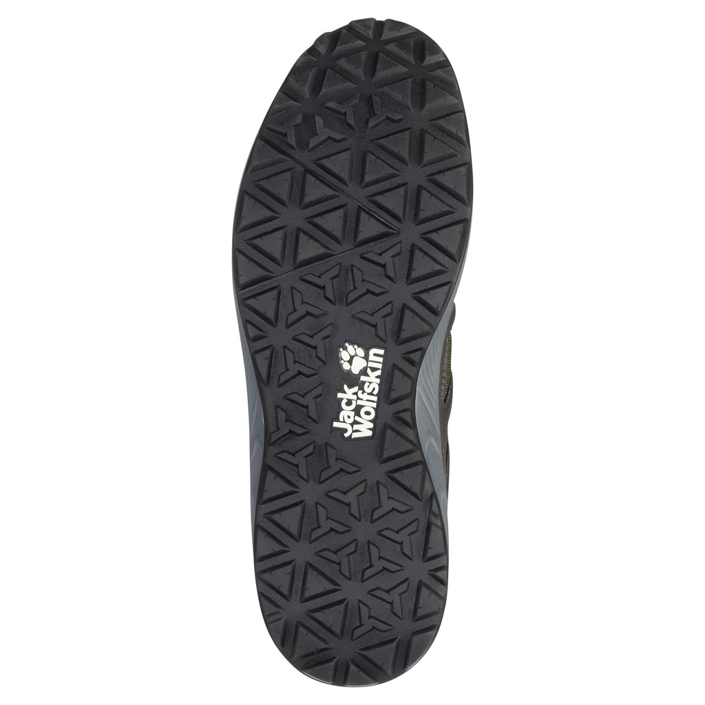 Напівчеревики Jack Wolfskin WOODLAND 2 TEXAPORE LOW M 4051271_4295 Хакі, темно-сірий