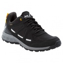 Напівчеревики Jack Wolfskin WOODLAND 2 TEXAPORE LOW M 4051271_6055 Чорний, жовтий