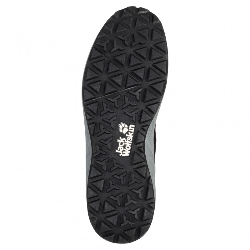 Напівчеревики Jack Wolfskin WOODLAND 2 TEXAPORE LOW M 4051271_6055 Чорний, жовтий