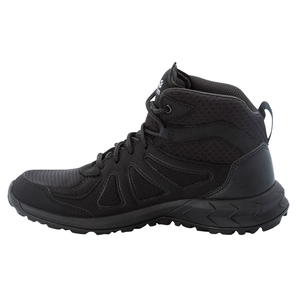 Черевики Jack Wolfskin WOODLAND 2 TEXAPORE MID W 4051331_6069 Чорний, сірий