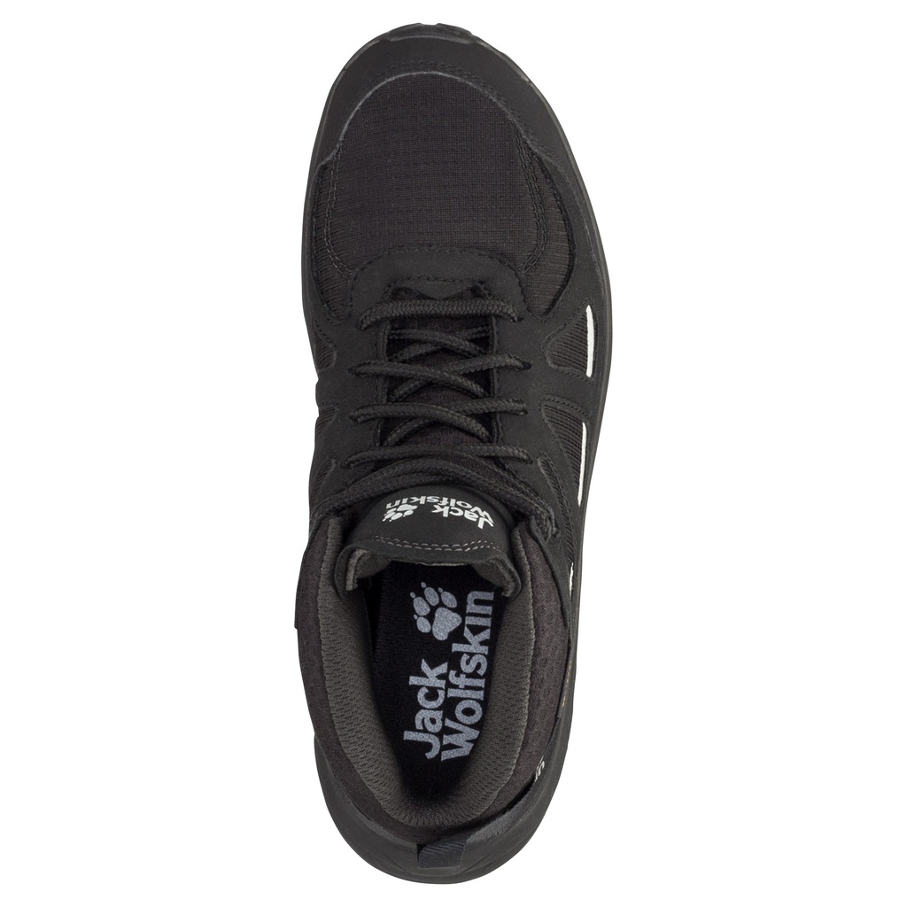 Черевики Jack Wolfskin WOODLAND 2 TEXAPORE MID W 4051331_6069 Чорний, сірий