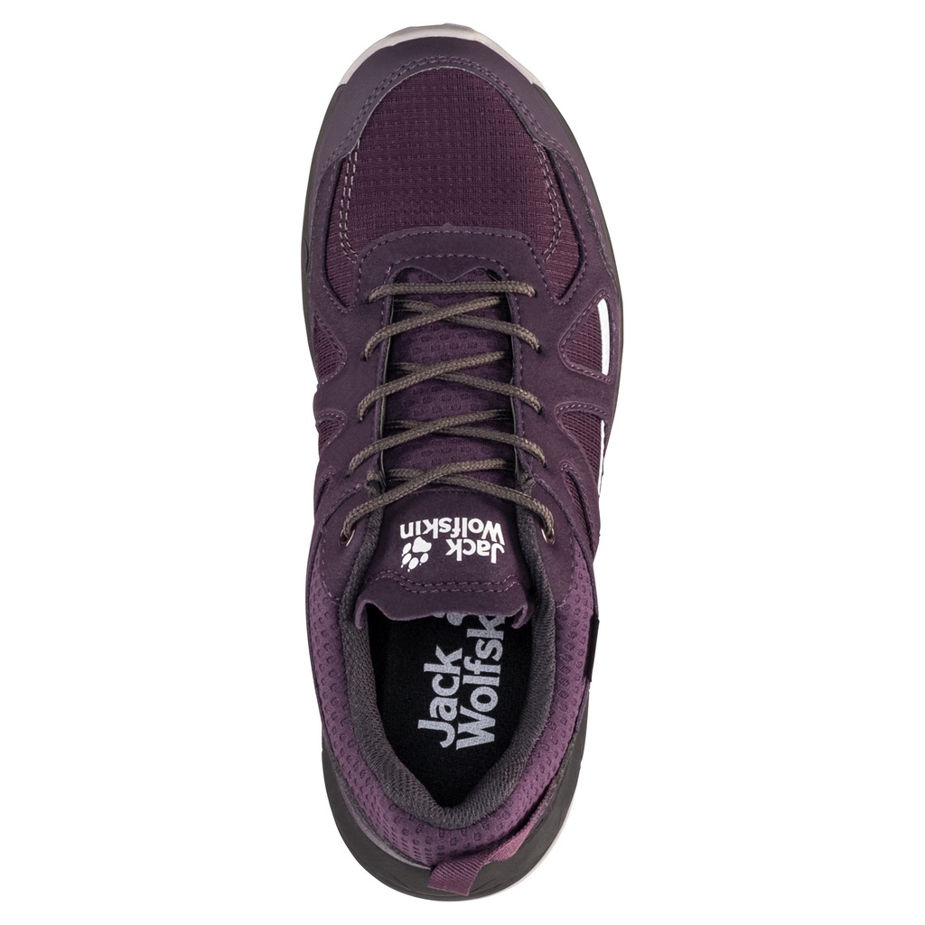 Напівчеревики Jack Wolfskin WOODLAND 2 TEXAPORE LOW W 4051341_2815 Фіолетовий, сірий