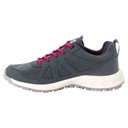 Напівчеревики Jack Wolfskin WOODLAND 2 TEXAPORE LOW W 4051341_6149 Сірий, червоний